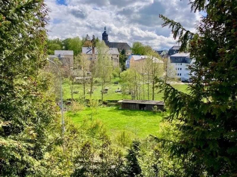 Ausblick Richtung Stadtzentrum