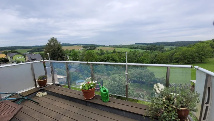 Balkon DG - Haus kaufen in Netzschkau - Stilvolles Wohnen im Grünen!