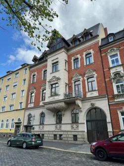 Vorderansicht Haus  - Haus kaufen in Plauen - Historische Pracht, vereint mit modernem