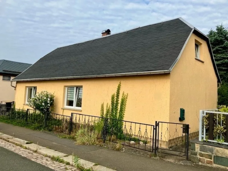 Titelbild - Haus kaufen in Treuen - Kleines Häuschen in Zentrumsnähe