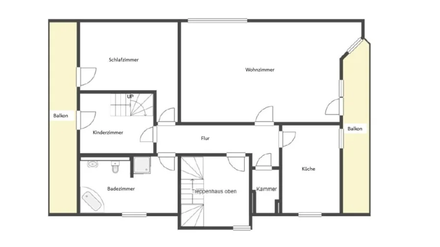 Grundriss Dachgeschoss Wohnhaus