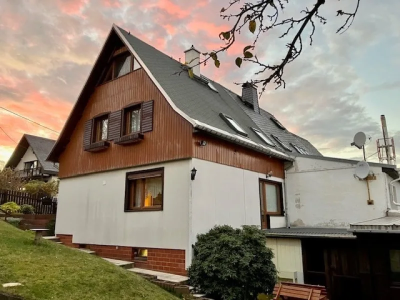 Titelbild - Haus kaufen in Ellefeld - Traumhafte Lage - toller Ausblick!