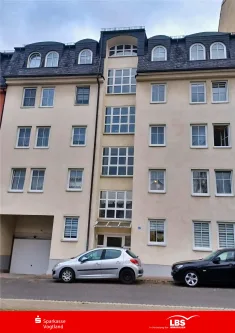 Vorderansicht - Wohnung kaufen in Plauen - Wohnung mit Fahrstuhl & Balkon!!