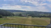 Ausblick vom Balkon