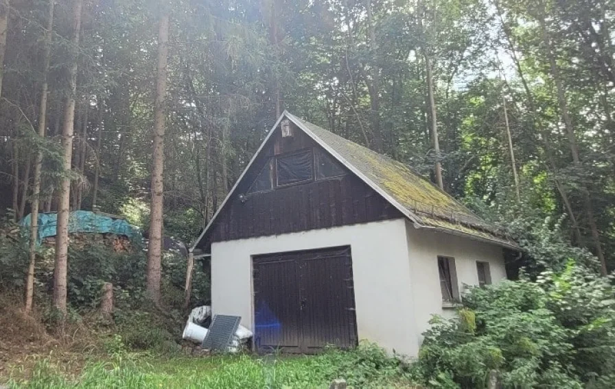 große Garage mit Abstellfläche