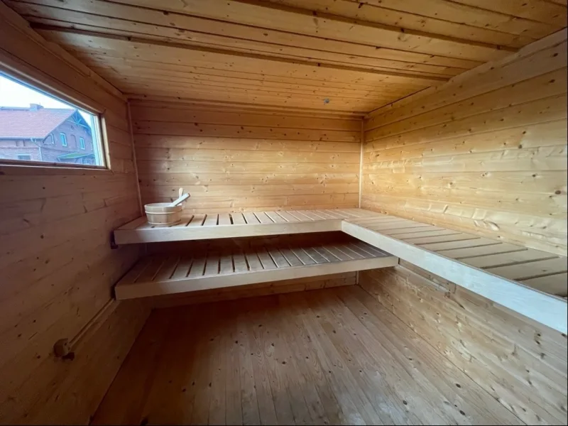 Haus 2 - Sauna außerhalb des Gebäudes