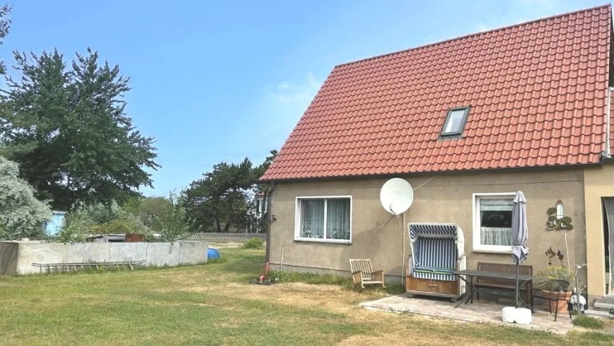 Hausansicht - Haus kaufen in Insel Hiddensee - Inselhaus zum neuen Preis