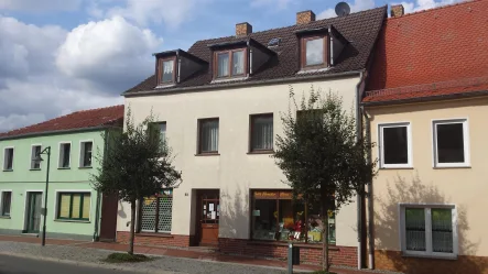 Ansicht Straße - Haus kaufen in Bad Sülze - Wohnen und Gewerbe in der Stadt