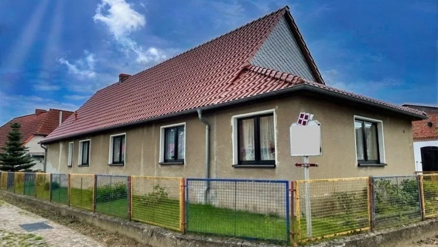 Außenansicht - Haus kaufen in Sassen-Trantow -  Landhaus mit großem Potenzial unweit von Greifswald