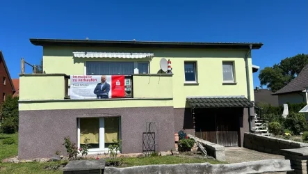 Ansicht - Haus kaufen in Ahrenshagen-Daskow - Traumhafter Ausblick zum kleinen Preis 