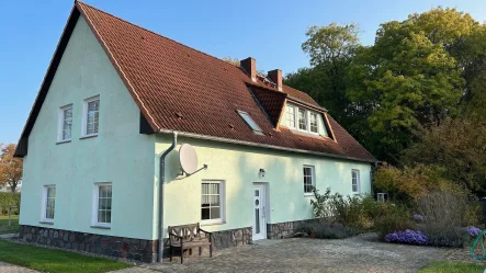 Titelbild - Haus kaufen in Spantekow - Charmantes Landhaus mit Wärmepumpe