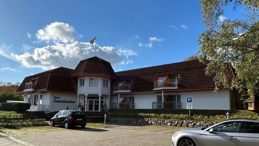 Außenansicht - Gastgewerbe/Hotel kaufen in Loddin - Charmantes Hotel auf Usedom