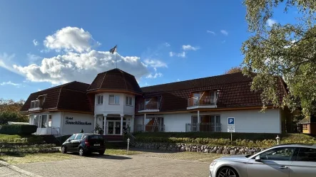 Außenansicht - Gastgewerbe/Hotel kaufen in Loddin - Charmantes Hotel auf Usedom