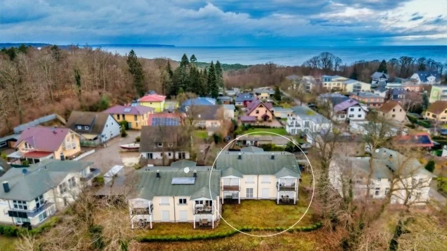 Außenansicht - Wohnung kaufen in Göhren - Stil und Wasserblick in Harmonie 