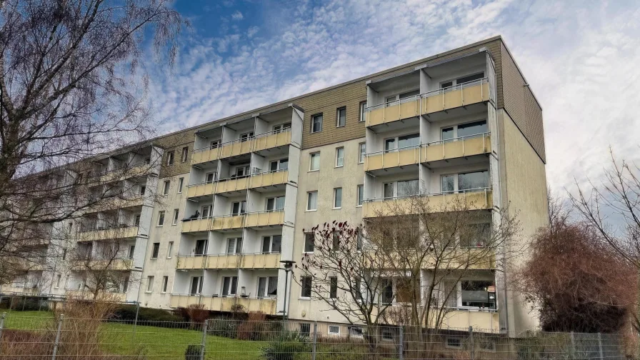 Ansicht Hofseite - Wohnung kaufen in Greifswald - Freie ETW in Greifswald