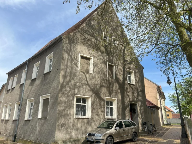 Haus mit Eingang