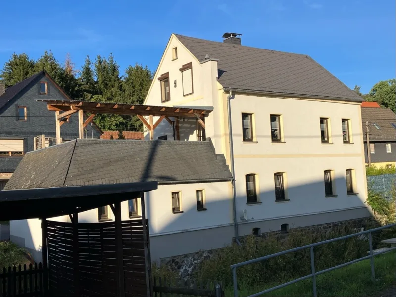 Westansicht - Haus kaufen in Mülsen - Hochwertig -zum Einziehen und Wohlfühlen