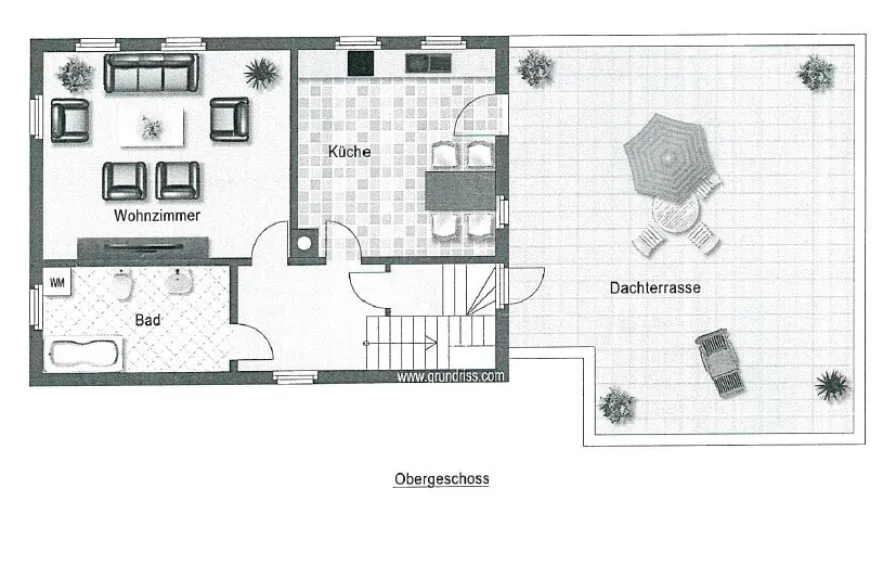 Grundriss Obergeschoss