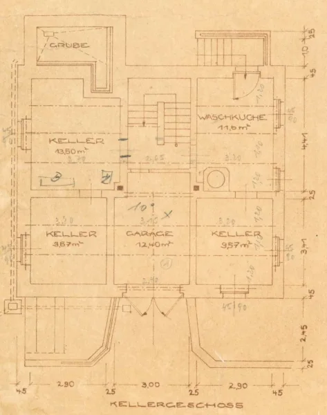 Grundriss Kellergeschoss