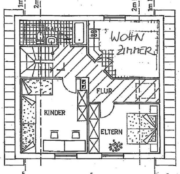 Grundriss Obergeschoss