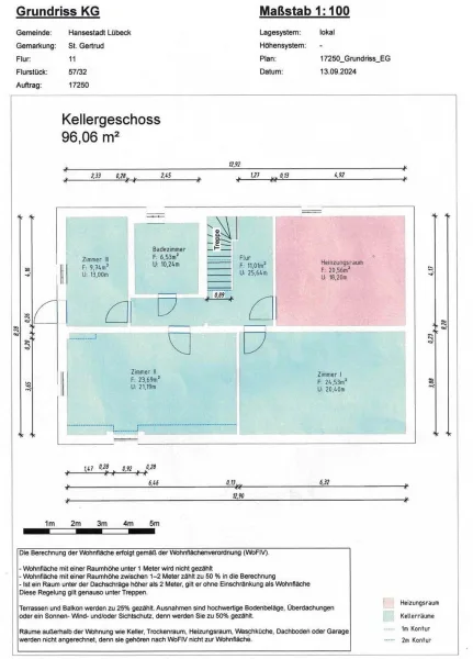 Grundriss Kellergeschoss