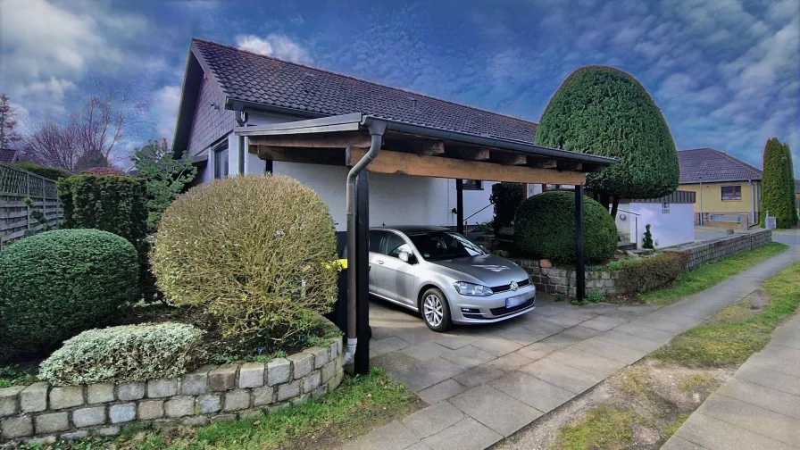 Carport - zusätzlich zur Garage