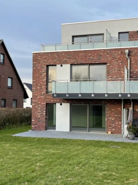 Gartenansicht - Wohnung kaufen in Rellingen - Mein Rellingen - meine Aussicht - mein Zuhause KFW 55 EE 