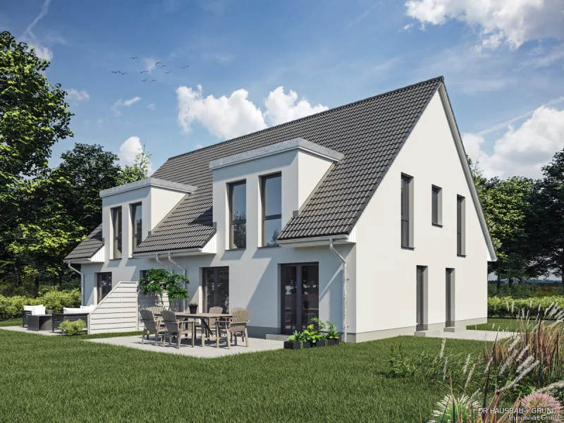 Doppelhaus S362 - Haus kaufen in Hamburg - Nachbarn gesucht für eine hochwertige Doppelhausplanung in Hamburg-Niendorf!