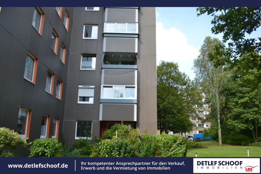 8871PE-01 Titel - Wohnung kaufen in Kiel / Mettenhof - Modernisierte 3-Zimmerwohnung mit barrierefreiem Zugang in ruhiger Lage von Kiel-Mettenhof