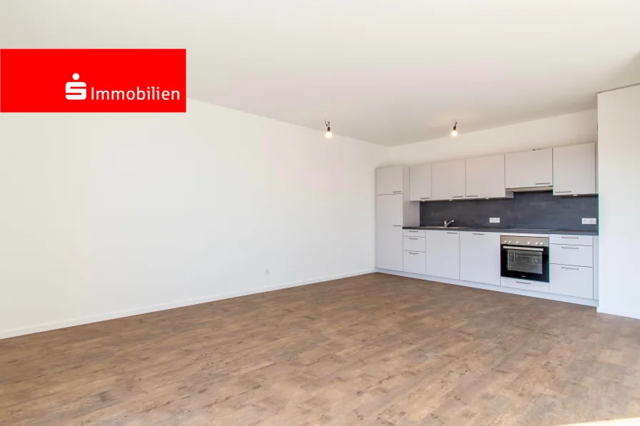 Wohn- und Esszimmer mit Küche - Wohnung mieten in Preetz - Erstbezug