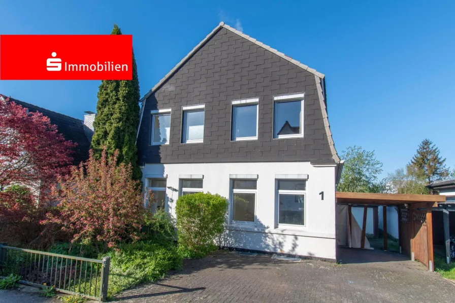 Hausansicht - Haus kaufen in Kiel - Wohnen in beliebter Lage von Klausbrook