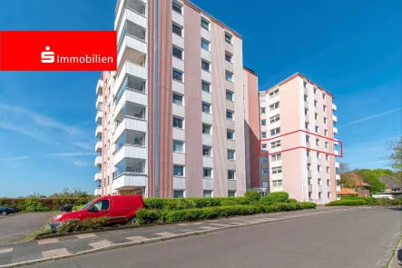 Außenansicht - Wohnung kaufen in Rendsburg - Lichtdurchflutete 3-Zimmer-Wohnung mit Aussicht!