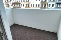 Balkon Richtung Eingang