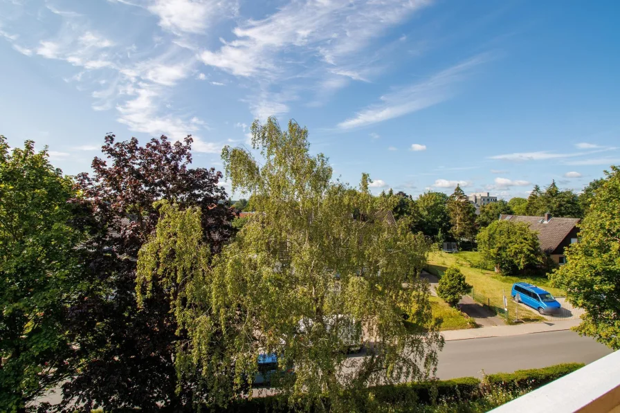 Blick vom Balkon Süd