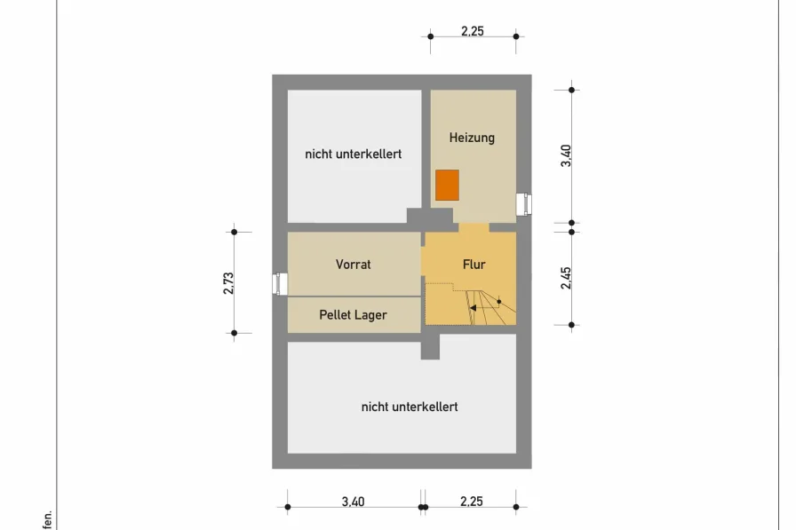 Grundriss Kellergeschoss