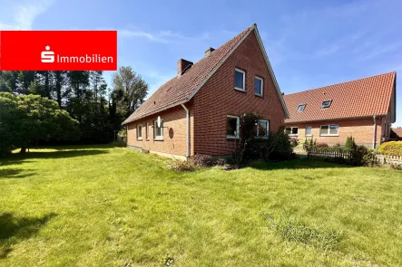 Südost-Ansicht - Haus kaufen in Barkelsby - Landarbeiterhaus auf 1.269 m² in Hemmelmark