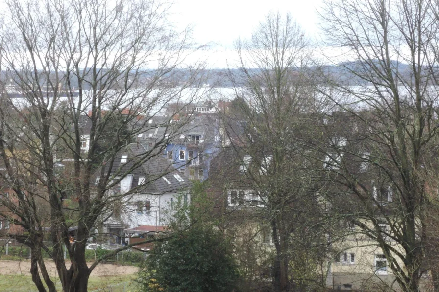 Blick vom Balkon