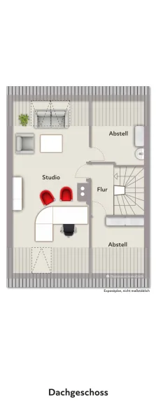 Dachgeschoss (Nutzfläche)