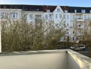 Balkon zur Feldstraße