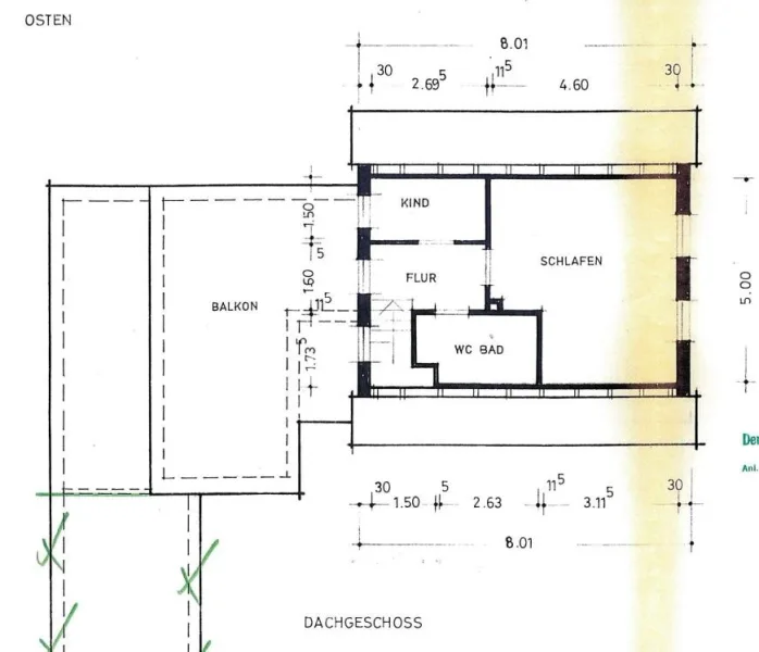 11 Grundriss Dachgeschoss