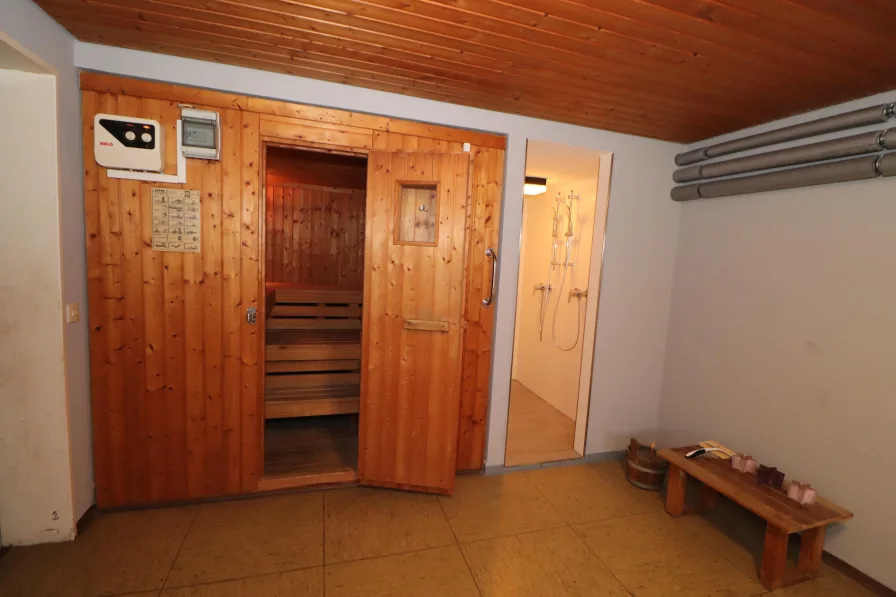 Sauna im Haus