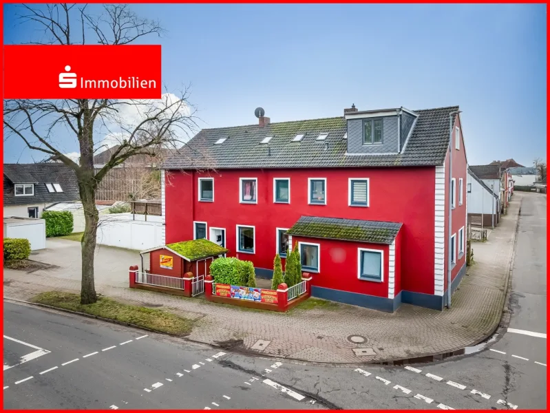 Frontansicht. - Zinshaus/Renditeobjekt kaufen in Uetersen - Beständiges Wachstum für unabhängige Altersvorsorge. 