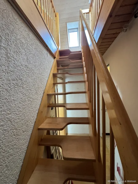 Treppe zum DG