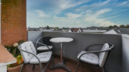 Balkon - Wohnung kaufen in Grömitz - 2 Zimmer Eigentumswohnung im schönen Ostseebad Grömitz - Im Angebotsverfahren mit Startpreis