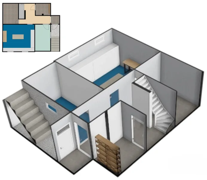 UG 2D+3D Grundriss