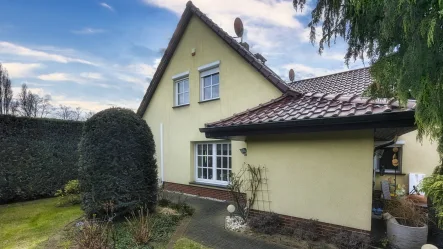 Gartenansicht - Haus kaufen in Brandenburg a.d. Havel - Ihr neues Zuhause - Idyllisches Eigenheim am Silokanal