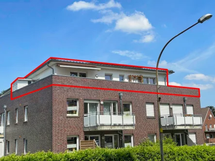 Außenansicht - Wohnung kaufen in Hoogstede - Exklusive Penthousewohnung in Hoogstede
