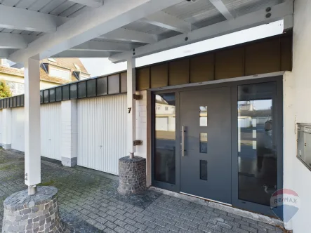 Haus-Eingang - Sonstige Immobilie kaufen in Castrop-Rauxel Henrichenburg - Perfekt! Wohnen und Arbeiten auf einem Grundstück
