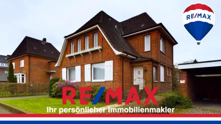 Titelbild - Haus kaufen in Neumünster / Brachenfeld - Altbauvilla in exklusiver Wohnlage