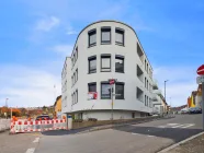 Hausfront Seitenblick